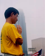 Practitioner sending forth righteous thoughts near I-610 in Houston, Texas.
        
        