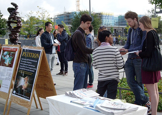 Image for article Sweden: Introducing Falun Gong at 