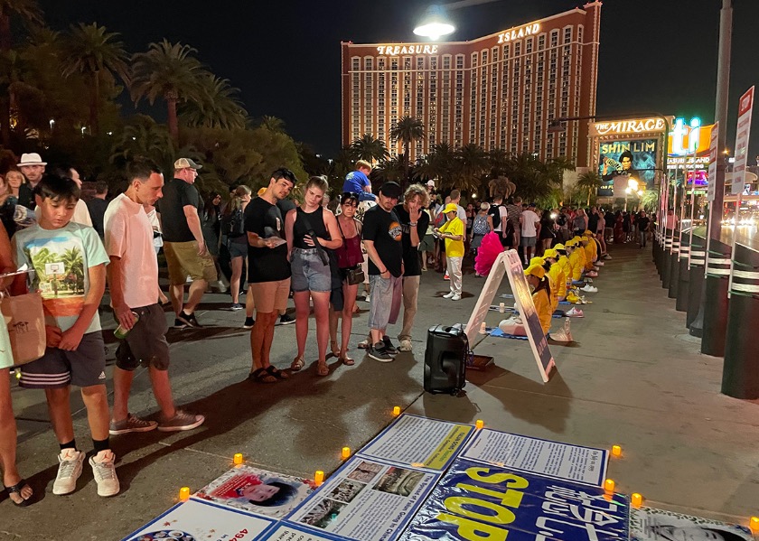 Image for article Las Vegas, Nevada, USA: Raising Awareness of China’s 24-year Persecution