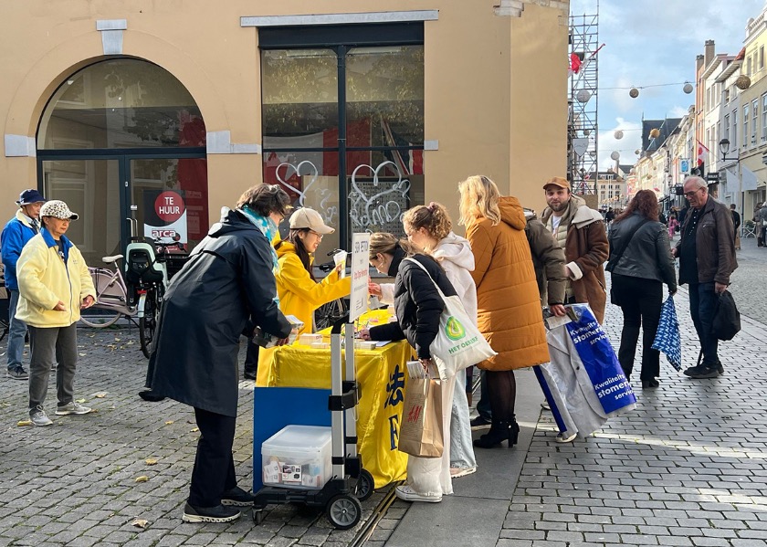 Image for article The Netherlands: People Call for an End to the Persecution After Learning About Falun Gong