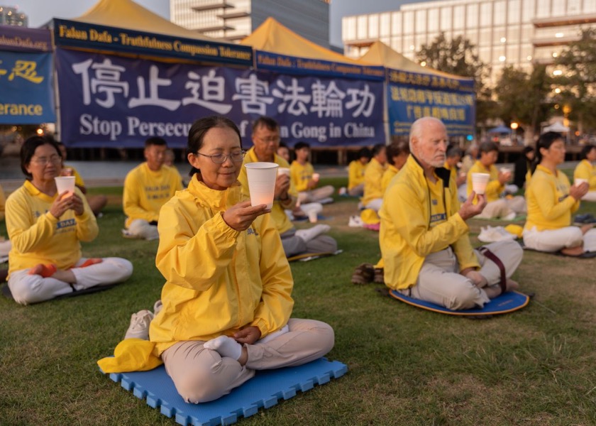 Image for article Dafa Practitioners in San Diego Commemorate 25 years of Resistance to CCP’s Persecution