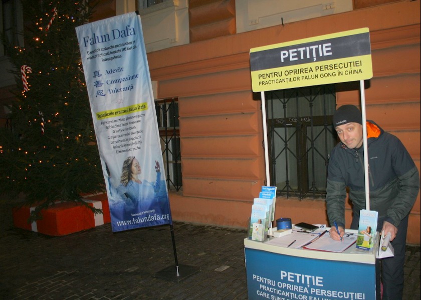 Image for article Romania: People Praise Falun Dafa’s Principles During Event in Brasov