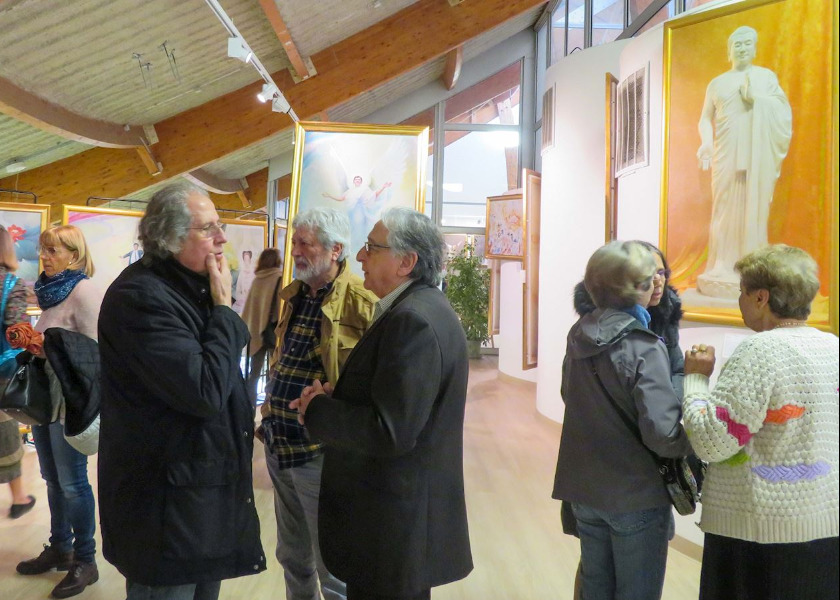 Image for article Marignane, France: The Art of Zhen Shan Ren Exhibition Moves Visitors