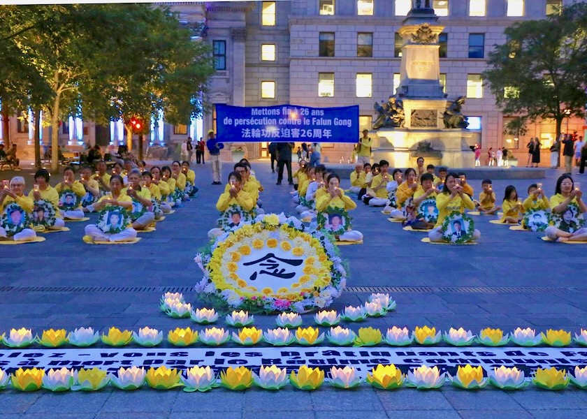 Image for article Montreal, Canada: Candlelight Vigil Commemorates Falun Gong Practitioners Who Died in the Persecution