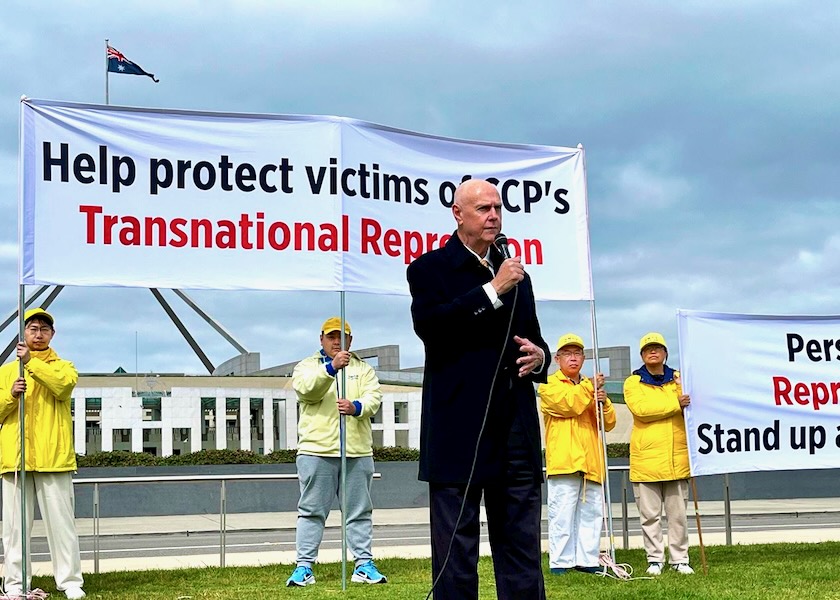Image for article Australia: Rally in Capital City Exposes CCP’s Organ Harvesting